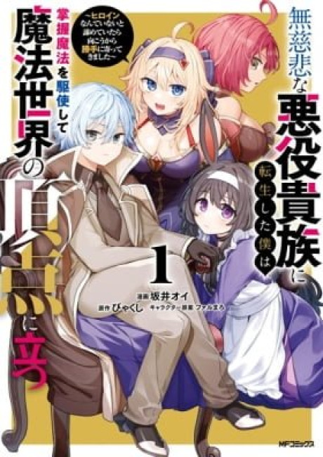 Mujihi na Akuyaku Kizoku ni Tensei shita Boku wa Shouaku Mahou wo Kushi Shite Mahou Sekai no Chouten ni Tatsu: Heroine Nante Inai to Akiramete Itara Mukou kara Katte ni Yotte Kimashita